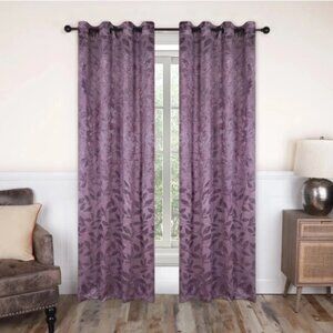 Superior Wisteria Blackout Curtains 52 x 108 each, 2 Panels